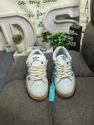 Adidas Campus Black and White Lifestyle Sneakers 20