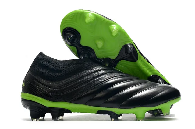 Adidas Copa Blue Orange Sock-Fit Knit Collar Sculpted Ridged Forefoot Overlay Firm-Ground Soccer Shoes 5