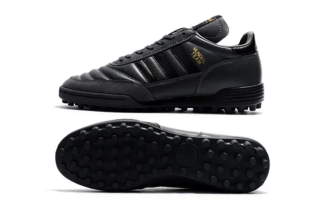 Adidas Copa Mundial Chaussures de football Noir et Or gazon artificiel 7