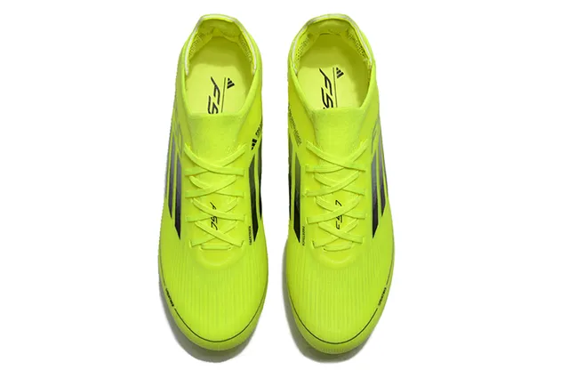 Adidas F50 নীল গোলাপি লো-কাট সক-ফিট আপার সিন্থেটিক টেক্সচার্ড শেল ফার্ম-গ্রাউন্ড সকার শোজ 5