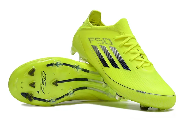 Adidas F50 নীল গোলাপি লো-কাট সক-ফিট আপার সিন্থেটিক টেক্সচার্ড শেল ফার্ম-গ্রাউন্ড সকার শোজ 7