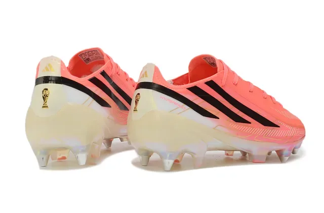 Adidas F50 Hyperfast Pink Black Firm-Ground Soccer Shoes 5