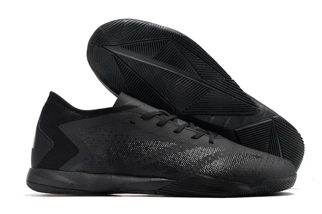 Adidas Falcon Essence Noir Rose Perforé Synthétique Chaussures de football intérieur 3
