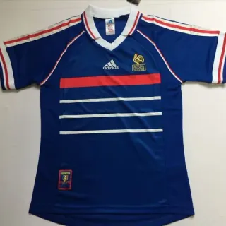 Adidas France 1998 World Cup Home Jersey