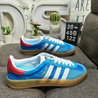 Adidas Gazelle Blue Red White Lifestyle Sneakers