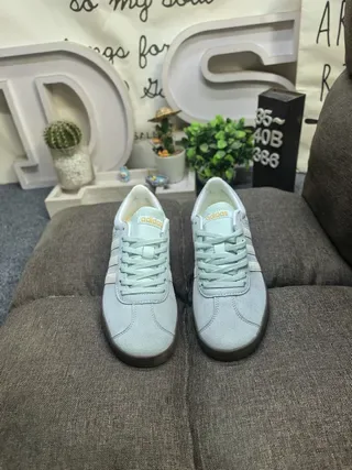 Adidas Gazelle Light Mint Suede Lifestyle Sneakers 10