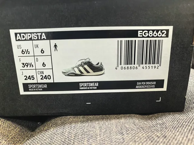 Adidas Gray and White Quilted Three-Stripe Lifestyle Sneakers 2