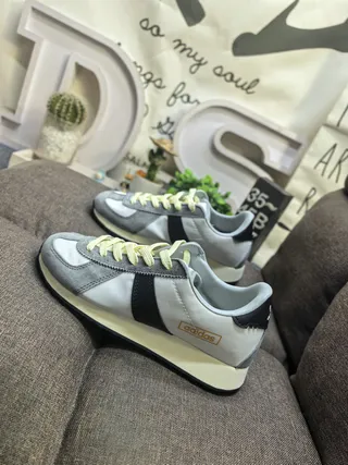 Adidas Gray Black Retro Runner Suede-Leather Hybrid Lifestyle Sneakers 7