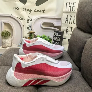 Adidas Hyperboom Red and White रनिंग शूज