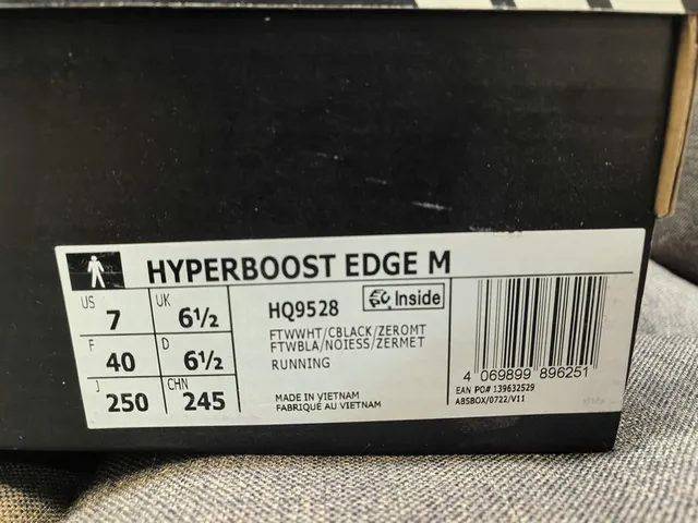 Adidas Hyperboost Black Gray Lifestyle Sneakers 22