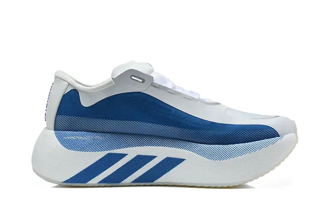 Adidas Hyperboost Edge M White and Blue Lifestyle Sneakers 3