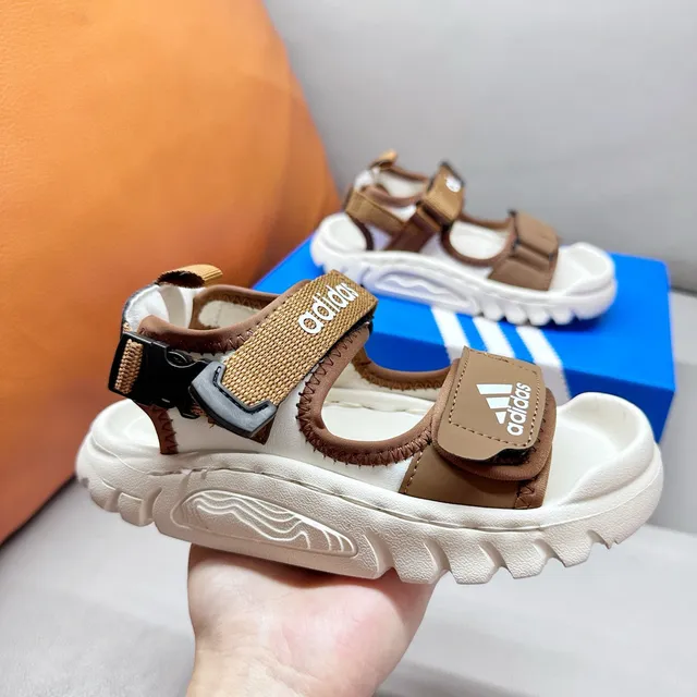 Adidas Enfants Multi-Sangles Doigt Fermé Sandales Casual 14