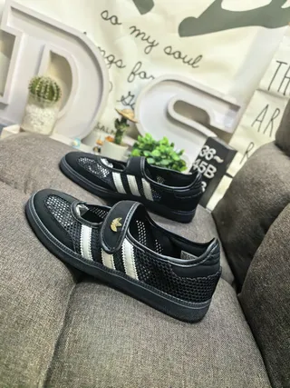 Adidas Laceless Mesh Mary Jane Style Lifestyle Sneakers 7