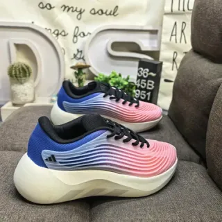 Adidas बहुरंग तरंगदार ऊपरी ग्रेडिएंट कलर ब्लॉकिंग लाइफस्टाइल स्नीकर
