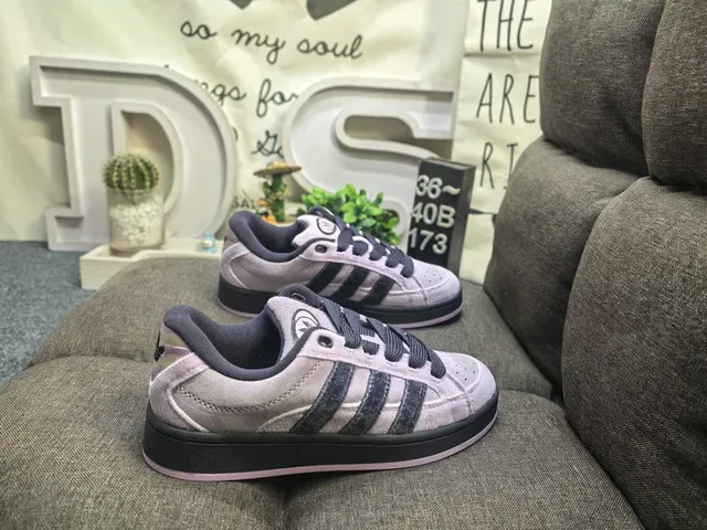 Adidas Navy Burgundy Low-Top Suede-and-Textile Upper Lifestyle Sneakers 11