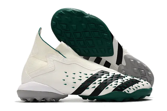 Adidas Rose Multicolore Moulé Pique Jaula Géométrique Impression Dessus Gazon Chaussures de Football 10