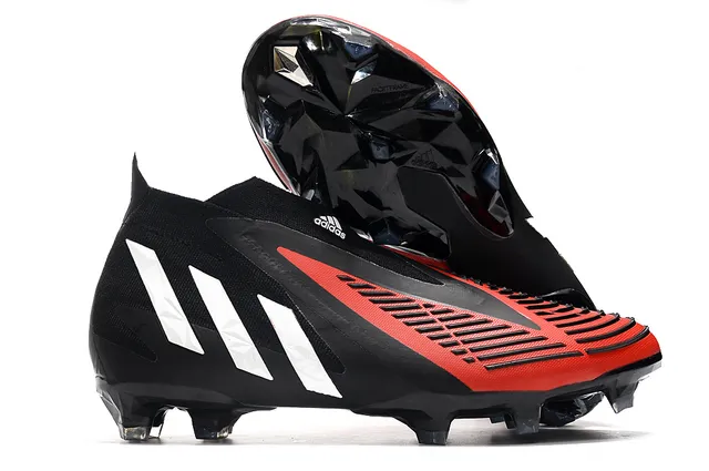 Adidas Predator blanc noir doré Firm-Ground Chaussures de football 2