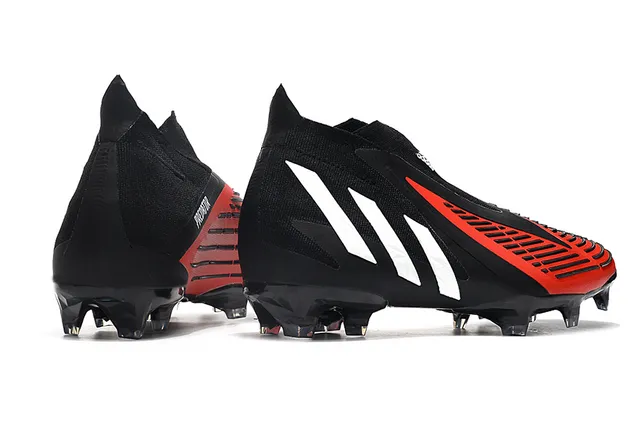 Adidas Predator blanc noir doré Firm-Ground Chaussures de football 8