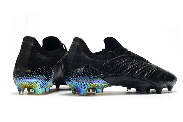 Adidas লাল কালো লো-কাট সক-ফিট আপার টেক্সচার্ড সিন্থেটিক লেদার ফার্ম-গ্রাউন্ড ফুটবল জুতো 24