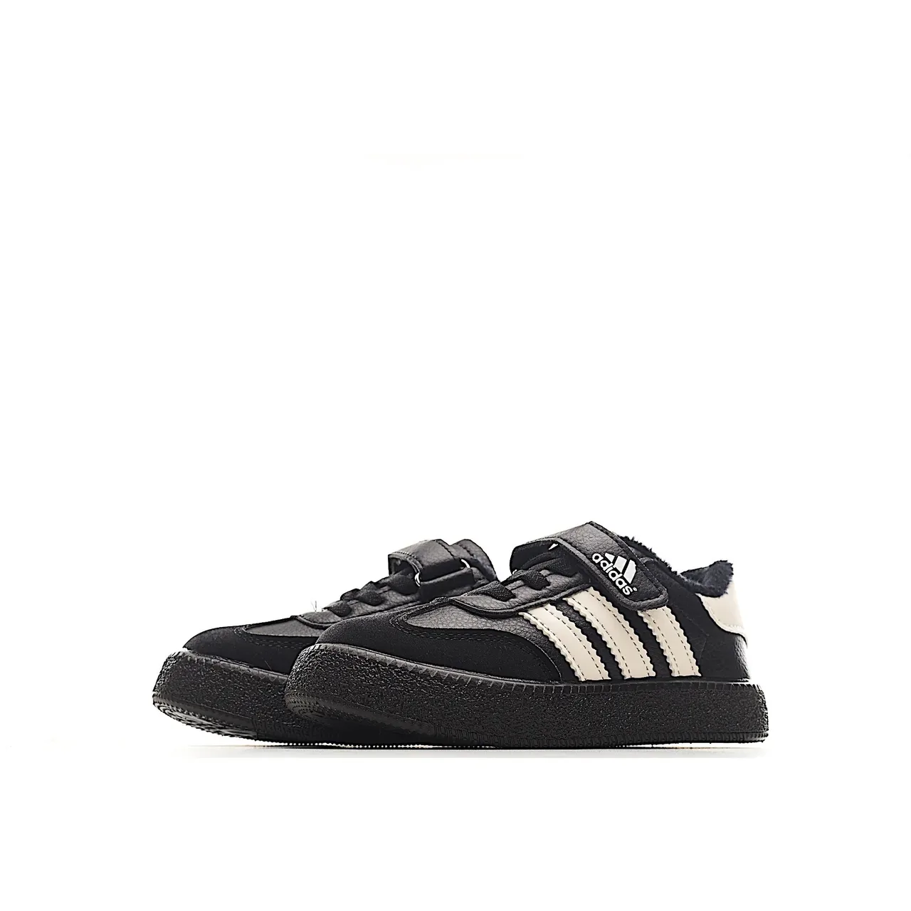 Adidas Samba Black and Cream Lifestyle Sneakers 5