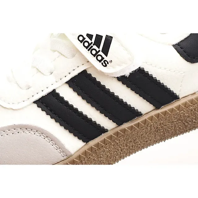 Adidas Samba Black and Cream Lifestyle Sneakers 22