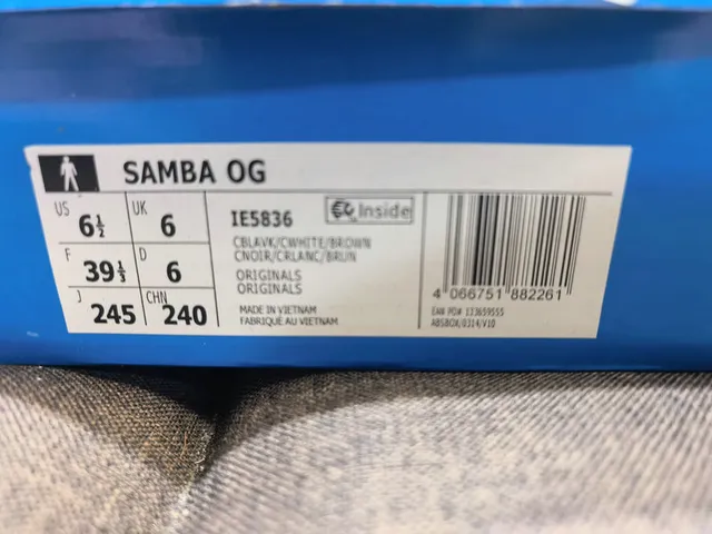 Adidas Samba Black and Cream Lifestyle Sneakers 2