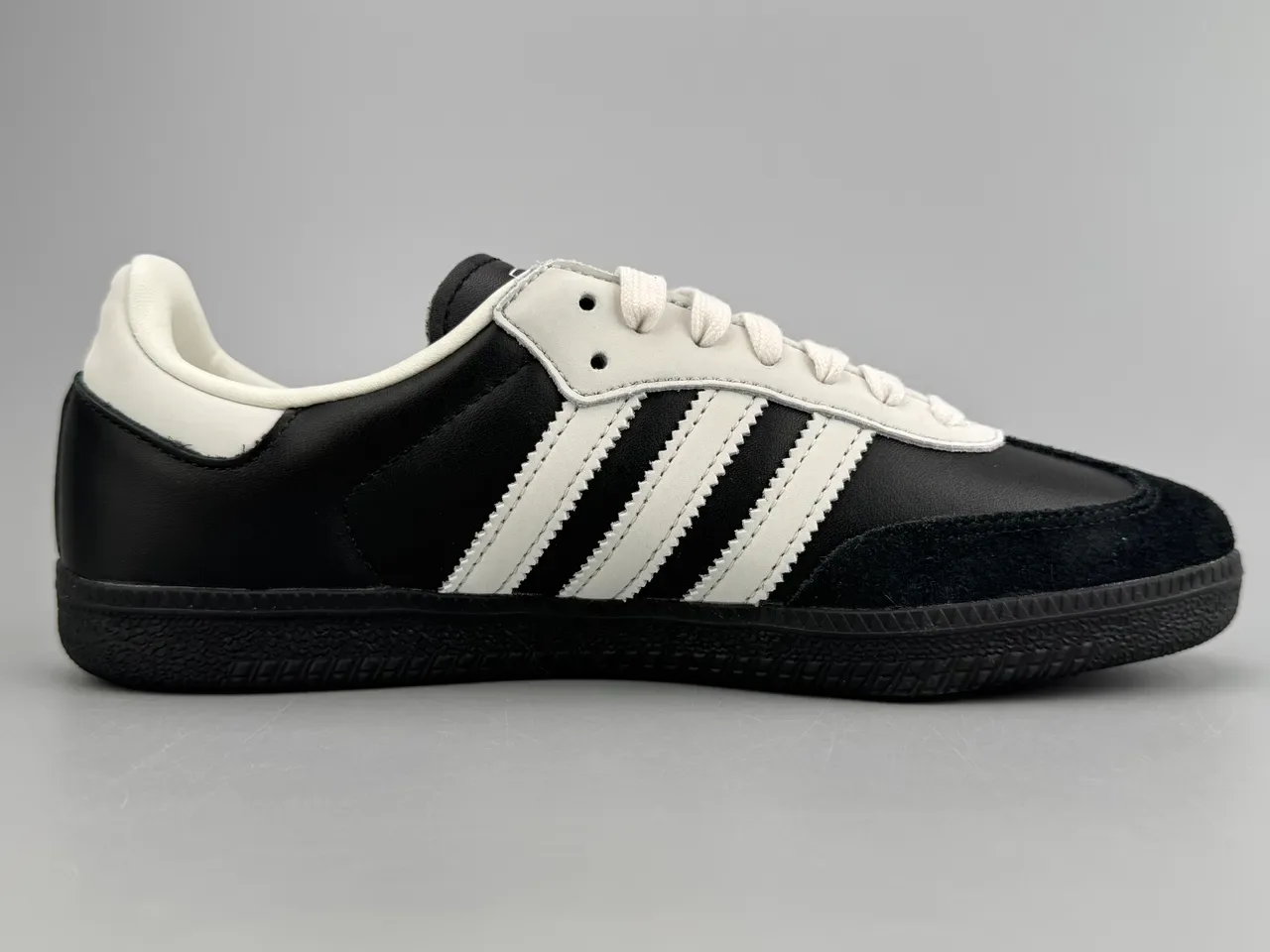 Adidas Samba Black White Gold Lifestyle Sneakers 5
