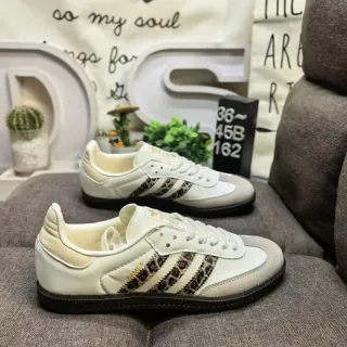Adidas Samba Leopard-Print Stripes Lifestyle Sneakers
