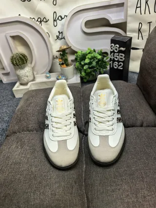 Adidas Samba Leopard-Print Stripes Lifestyle Sneakers 10