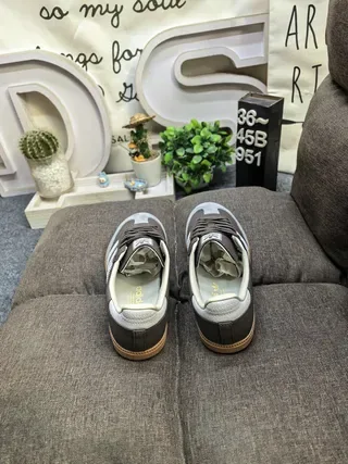 Adidas Samba OG Brown Gray Gum Lifestyle Sneakers 8