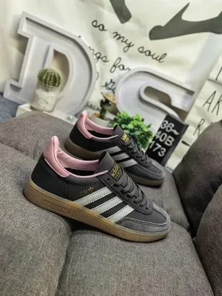 Adidas Samba OG Dark Gray Pink Gum Lifestyle Sneakers 9