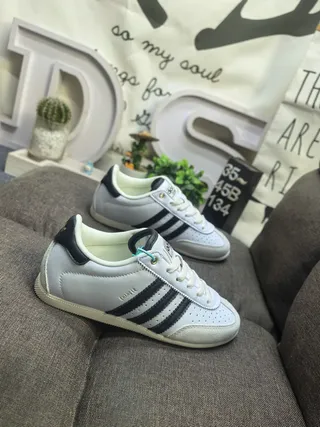 Adidas Samba OG Metallic Silver Off-White Lifestyle Sneakers 9