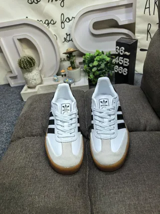 Adidas Samba OG Pink Stripes Hello Kitty Lifestyle Sneakers 20