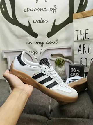 Adidas Samba Vert Olive et Jaune Moutarde Lifestyle Sneakers 5