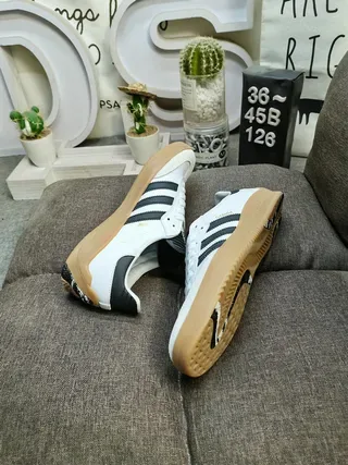 Adidas Samba Vert Olive et Jaune Moutarde Lifestyle Sneakers 6