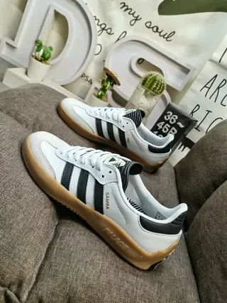 Adidas Samba Vert Olive et Jaune Moutarde Lifestyle Sneakers 7
