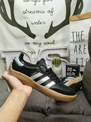 Adidas Samba Vert Olive et Jaune Moutarde Lifestyle Sneakers 15