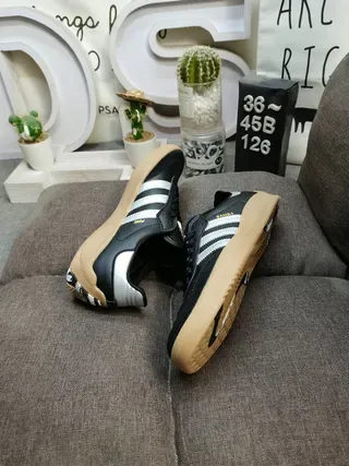 Adidas Samba Vert Olive et Jaune Moutarde Lifestyle Sneakers 16