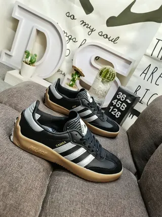 Adidas Samba Vert Olive et Jaune Moutarde Lifestyle Sneakers 19