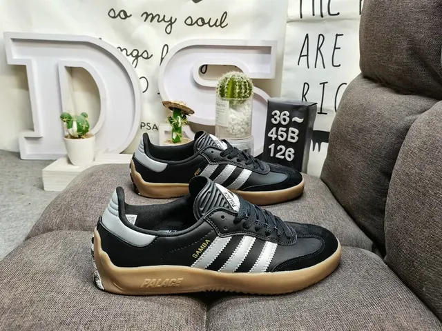 Adidas Samba Vert Olive et Jaune Moutarde Lifestyle Sneakers 21