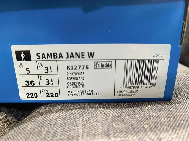 Adidas Samba Pink and Cream Lifestyle Sneakers 2