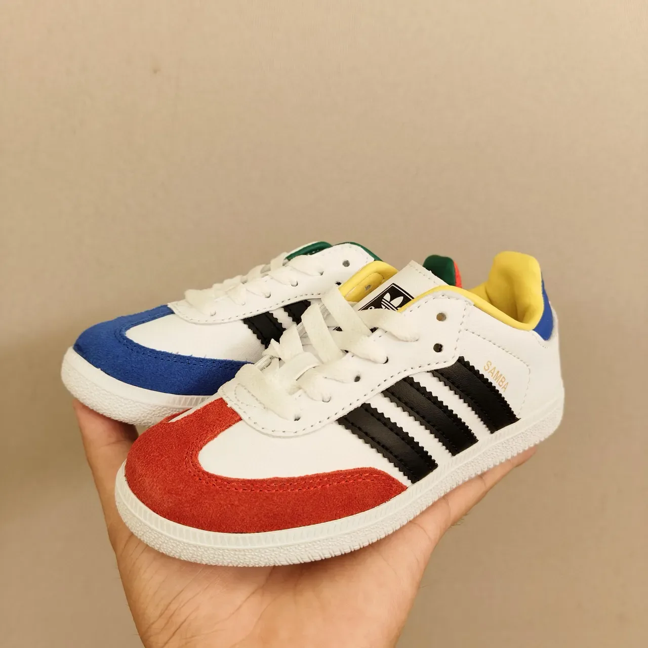 Adidas Samba White Black Gray Lifestyle Sneakers 24