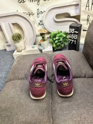 Adidas SL 72 Burgundy Cream Lifestyle Sneakers 8