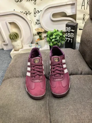 Adidas SL 72 Burgundy Cream Lifestyle Sneakers 10