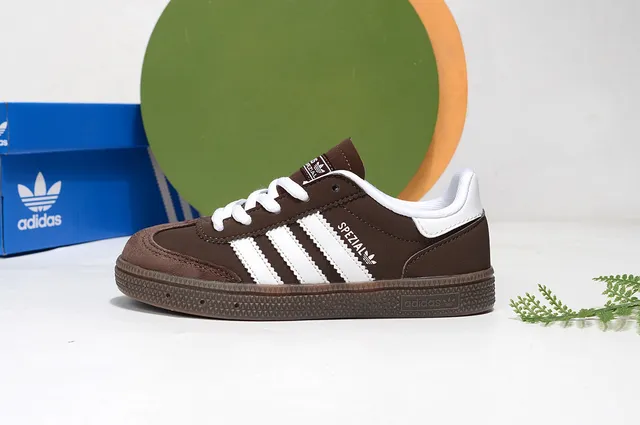 Adidas Spezial Black White Gum Lifestyle Sneakers 5