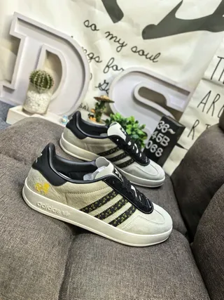 Adidas Spezial Off-White and Red Lifestyle Sneakers 9