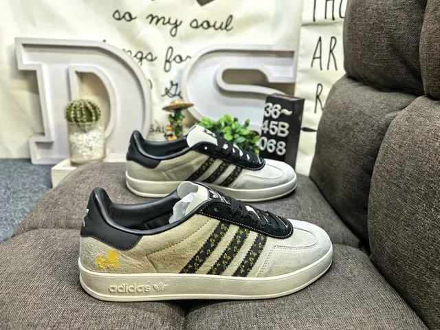 Adidas Spezial Off-White and Red Lifestyle Sneakers 11