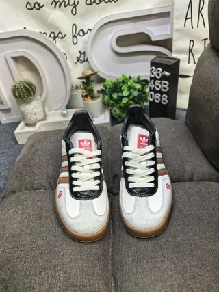 Adidas Spezial Off-White and Red Lifestyle Sneakers 20