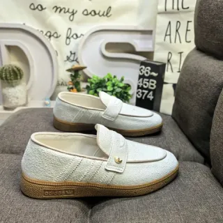 Adidas Spezial Off-White টেক্সচার্ড লোফার