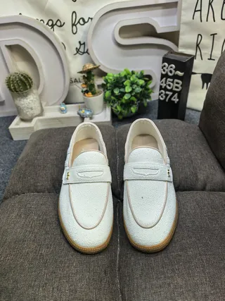 Adidas Spezial Off-White Textured Loafers 10